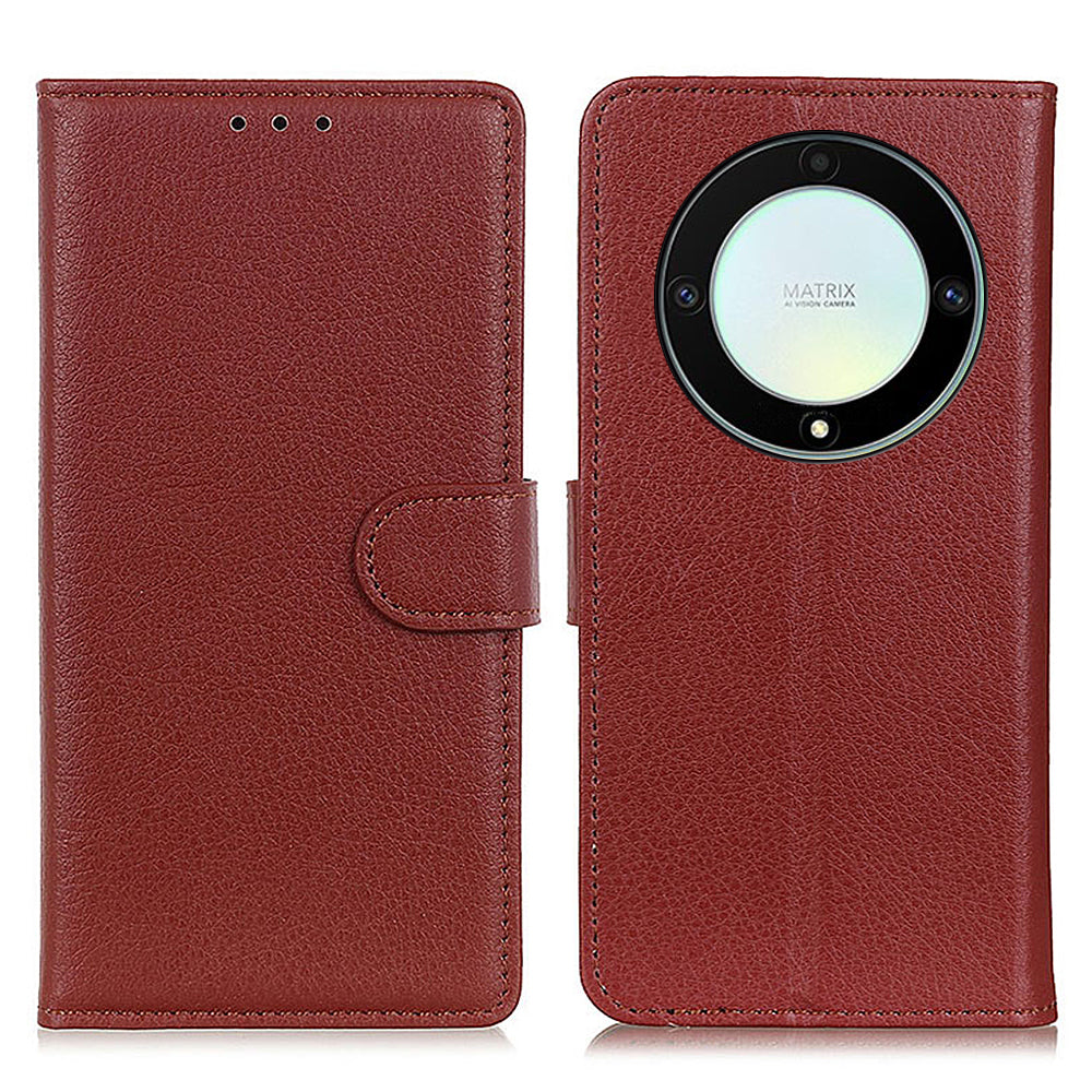 For Honor X9a 5G X40 5G Magic5 Lite 5G Wallet Function Cell Phone Cover Stand Classic Litchi Texture Leather Flip Phone Case For Honor X9a 5G X40 5G Magic5 Lite 5G Wallet Function Cell Phone Cover Stand Classic Litchi Texture Leather Flip Phone Case